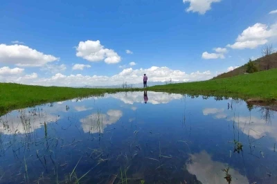 Şehrin stresinde bunalanlar &Ccedil;imen Dağları&rsquo;nda nefes aldı

