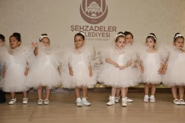 Şehzadeler Belediyesi&rsquo;nin minikleri mezun oldu
