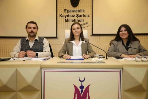 Şehzadeler&rsquo;de yılın ilk meclis toplantısı yapıldı
