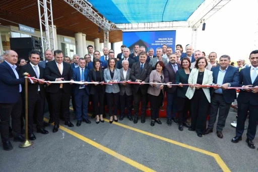 Sel&ccedil;uk İl&ccedil;e Otogarı 50 milyon TL yatırım yapılarak, t&ouml;renle hizmete a&ccedil;ıldı
