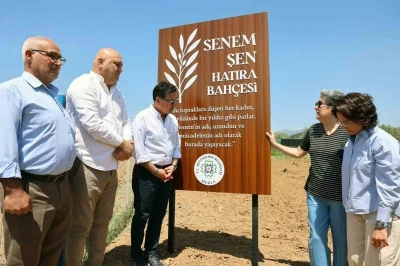 &lsquo;Senem Şen Hatıra Bah&ccedil;esi&rsquo; Anneler G&uuml;n&uuml;&rsquo;nde a&ccedil;ıldı
