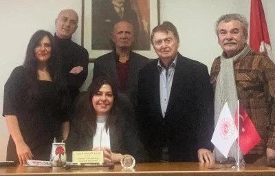 Şeniz &Ouml;zmert Ko&ccedil;er&rsquo;e M&uuml;nih T&uuml;rk Medya Grubu&rsquo;ndan tanışma ziyareti