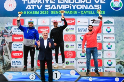 Senoz Vadisi&rsquo;nde T&uuml;rkiye Enduro ve ATV Şampiyonası Tamamlandı