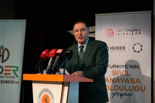 Şeref Malko&ccedil;: "Temennimiz hakkaniyet ve adaletten yana olan katılımcı bir anayasa inşa edilmesi"

