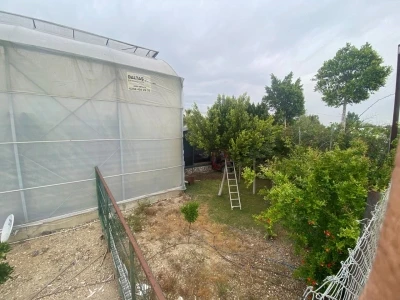 Serik&rsquo;te kamyonet seraya daldı: 1 yaralı
