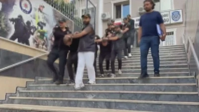 Servis ara&ccedil;larını ateşe veren 9 ş&uuml;pheli tutuklandı