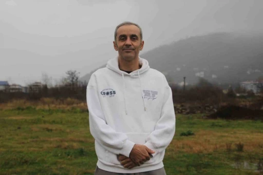 Sevimli k&ouml;pek &rsquo;Kaju&rsquo; 530 metre y&uuml;kseklikten paraş&uuml;tle u&ccedil;tu
