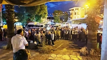 Seydikemer&rsquo;de hacı adayları kutsal topraklara uğurlandı
