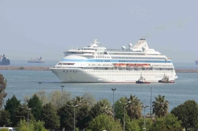 Sezonun ilk kruvaziyeri Samsun&rsquo;da
