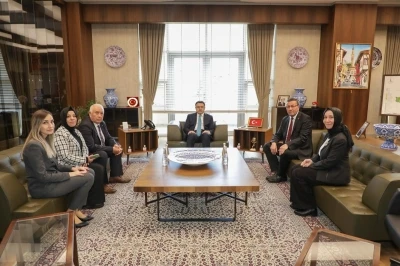 SGK İl M&uuml;d&uuml;r&uuml; Sayar&rsquo;dan Sosyal G&uuml;venlik Haftası&rsquo;nda protokol ziyaretleri
