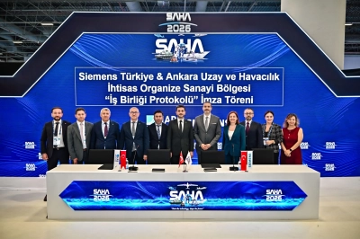 Siemens T&uuml;rkiye ile Ankara Uzay ve Havacılık İhtisas Organize Sanayi B&ouml;lgesi Arasında &Ouml;nemli İş Birliği