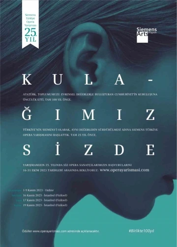 Siemens T&uuml;rkiye Opera Yarışması başlıyor
