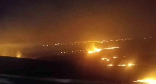 Siirt&rsquo;teki anız yangını s&ouml;nd&uuml;r&uuml;ld&uuml;
