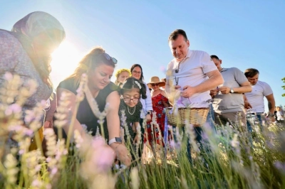 Silivri'de Geleneksel Lavanta Hasat Şenliği