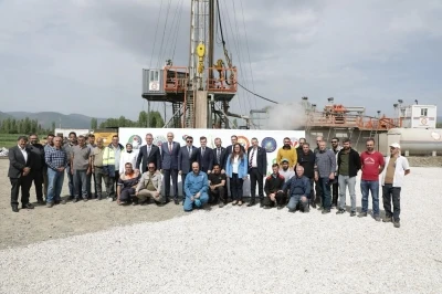 Simav&rsquo;da ikinci jeotermal su kuyusu devreye alındı
