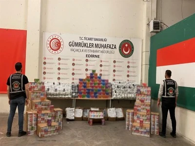 Sınır kapılarında ka&ccedil;ak&ccedil;ılığa b&uuml;y&uuml;k darbe