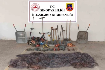 Sinop&rsquo;ta inşaat malzemesi hırsızlarına su&ccedil;&uuml;st&uuml;
