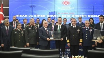 SİPER &Uuml;r&uuml;n-1 ve HİSAR projelerinde seri &uuml;retim i&ccedil;in imzalar atıldı