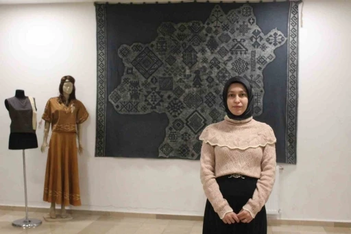 Sivas&rsquo;ın kilim motifleri haritaya işlendi
