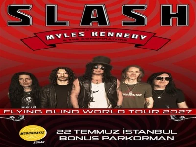 Slash, İstanbul'da konser verecek