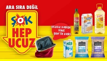 ŞOK Marketler temel ihtiya&ccedil; &uuml;r&uuml;nlerinde &ldquo;her g&uuml;n ucuz fiyat&rdquo; kampanyasını duyurdu
