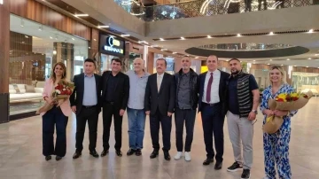 Spor camiasının &uuml;nl&uuml;leri Bursa İneg&ouml;l&rsquo;e hayran kaldı