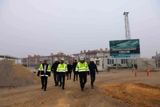 Sporcu Se&ccedil;me ve Yetiştirme Merkezi&rsquo;nin yapımı s&uuml;r&uuml;yor
