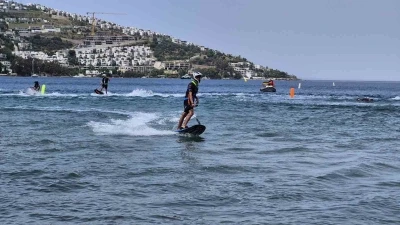 Su Jeti, Flyboard ve MotoSurf T&uuml;rkiye Şampiyonası, Bodrum&rsquo;da başladı

