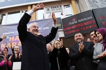 Ş&uuml;kr&uuml; Başdeğirmen partililer ve vatandaşlar tarafından coşkuyla karşılandı
