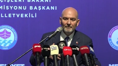 S&uuml;leyman Soylu: Yolunuzdaki b&uuml;t&uuml;n taşları temizlemeye &ccedil;alışıyoruz"