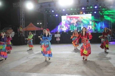 Sultanhisar&rsquo;da festival, dans şovları ve konser ile başladı

