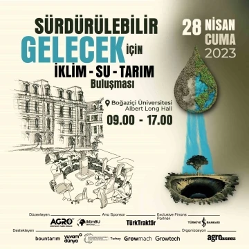 S&uuml;rd&uuml;r&uuml;lebilir Gelecek İ&ccedil;in &ldquo;İklim- Su-Tarım&rdquo; Zirvesi
