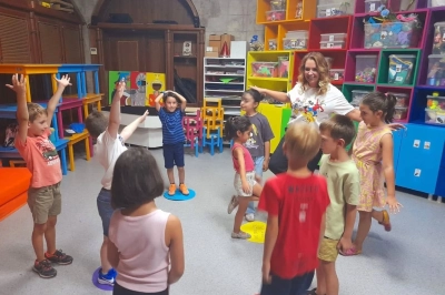  &Ccedil;ocuklar Masal Şatosu&rsquo;nda hem eğlendi hem de &ouml;ğrendi