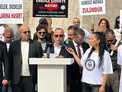 S&uuml;resiz nafaka protesto edildi