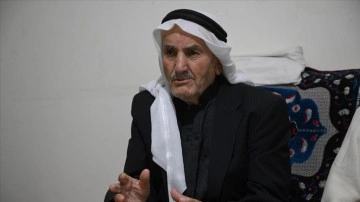 S&uuml;rg&uuml;ndeki 85 yaşındaki Filistinli: Atom bombası da atsalar Gazzeliler vatanlarını terk etmeyecek