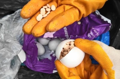 S&uuml;rpriz yumurtalardan uyuşturucu &ccedil;ıktı