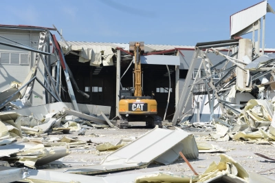 Tahtalı Mahallesi&rsquo;nde 3 Ka&ccedil;ak Yapı Yıkıldı