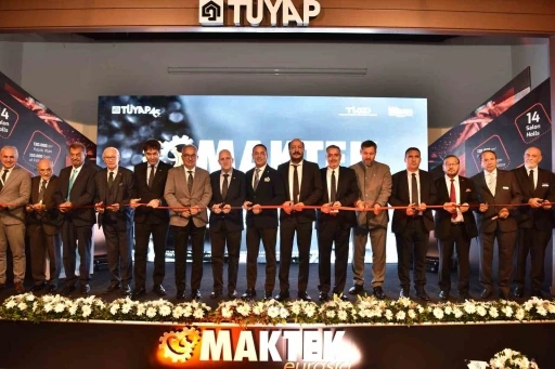 Takım tezgahları sekt&ouml;r&uuml; fuarı &lsquo;MAKTEK Avrasya&rsquo; kapılarını a&ccedil;tı
