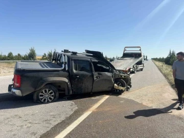 Takla atan ara&ccedil;tan burunları dahi kanamadan &ccedil;ıktılar
