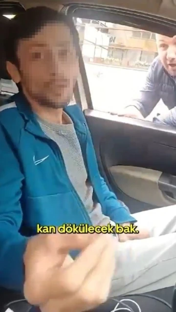 Taksicilerden Martı TAG şof&ouml;r&uuml;ne tehdit