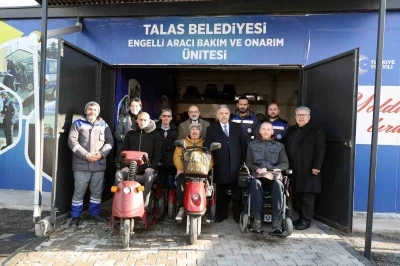 Talas&rsquo;ta engellilerin y&uuml;z&uuml;n&uuml; g&uuml;ld&uuml;ren tesis
