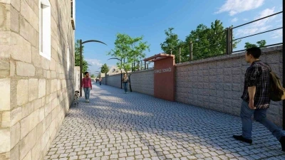 Talas&rsquo;ta &rsquo;T&uuml;rk&ccedil;e Sokağı&rsquo; hayat buluyor
