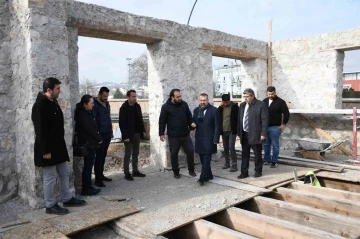 Tarihi Gar Binalarında restorasyon s&uuml;r&uuml;yor
