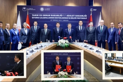 Tarım ve Orman Bakanlığı ile Adalet Bakanlığı Arasında İş Birliği