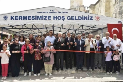 Tarsus&rsquo;ta hayır panayırı a&ccedil;ıldı
