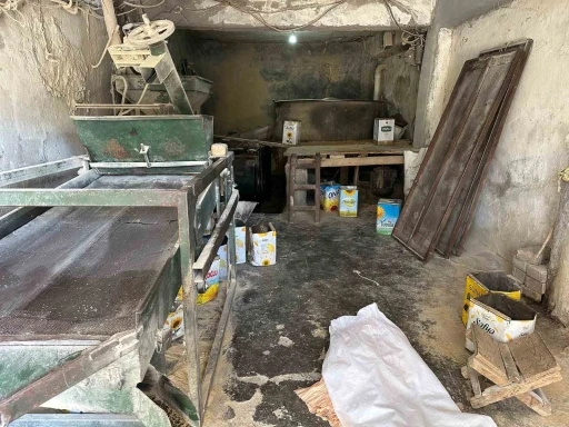 Taş değirmenden &ccedil;ıkan un ve bulgurun lezzeti &ccedil;ok farklı oluyor
