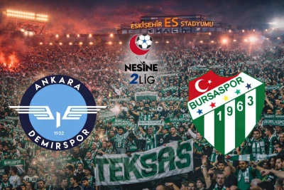 Taş yağmurundan dostluğa&hellip; Bursaspor'un Eskişehir&rsquo;de şampiyonluk sınavı
