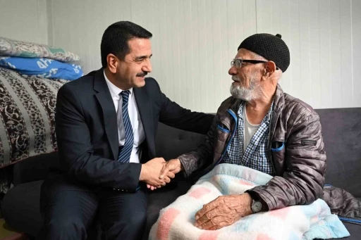 Taşkın, 107 yaşındaki Hamit &Ccedil;iftlikle bir araya geldi
