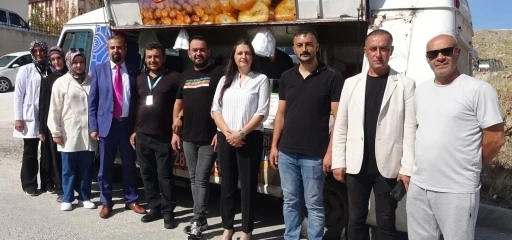 Tavşanlı&rsquo;da anlamlı ikram
