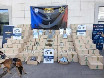 Tayland'dan T&uuml;rkiye'ye 1 bu&ccedil;uk tonluk skunk sevkiyatı